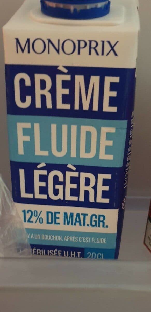 Groupe Casino Crème fluide légère 12% packshot
