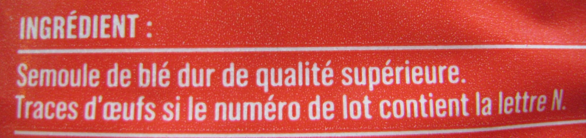 Monoprix Nouilles packshot