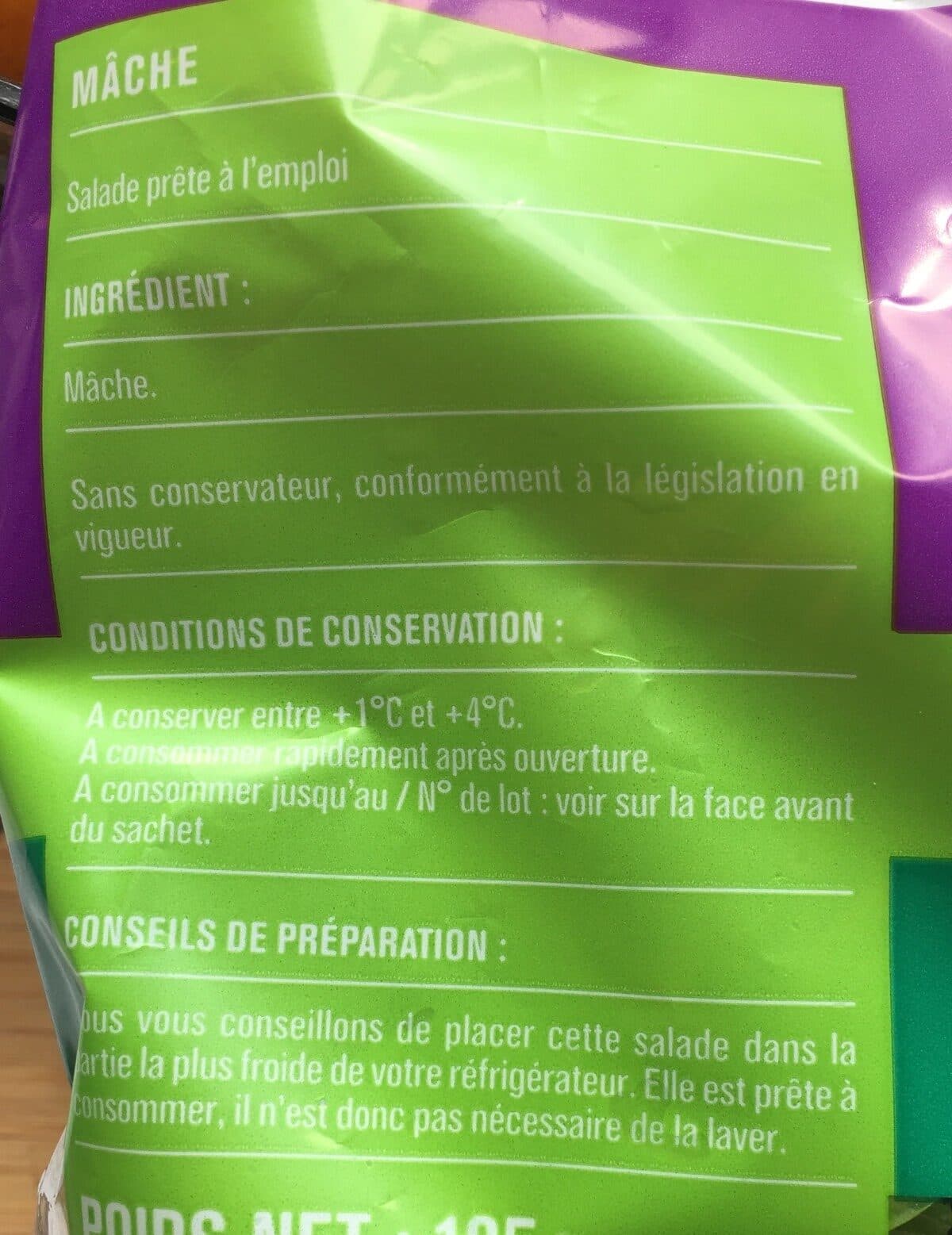 Monoprix Mâche packshot