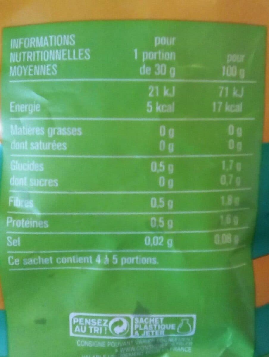 Monoprix Jeunes pousses Batavia blonde, épinard, lollo rouge & mâche packshot