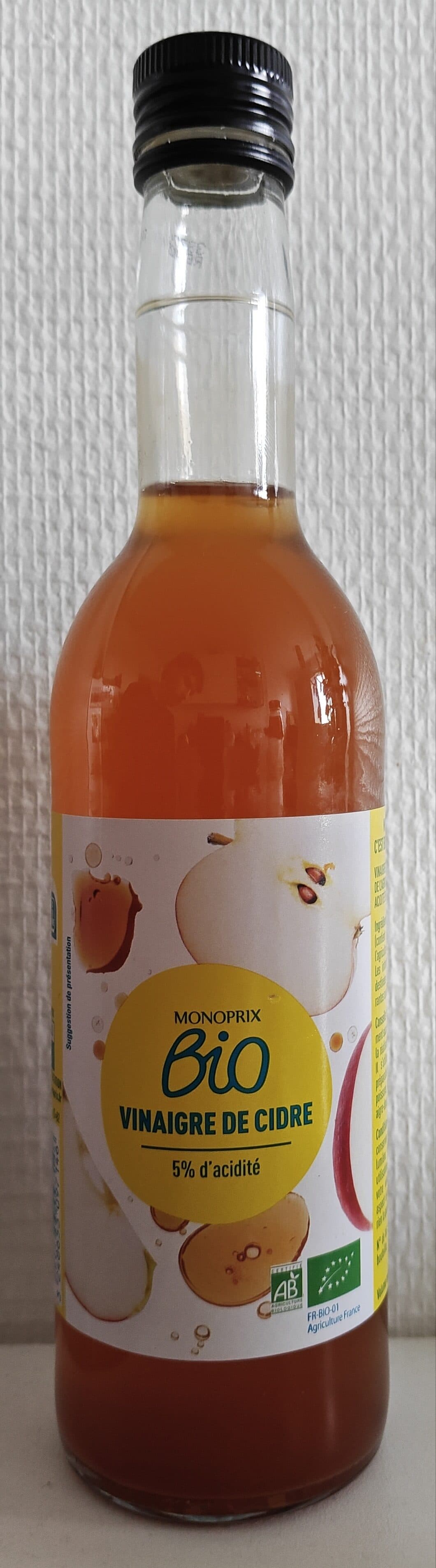 Monoprix Vinaigre de cidre packshot