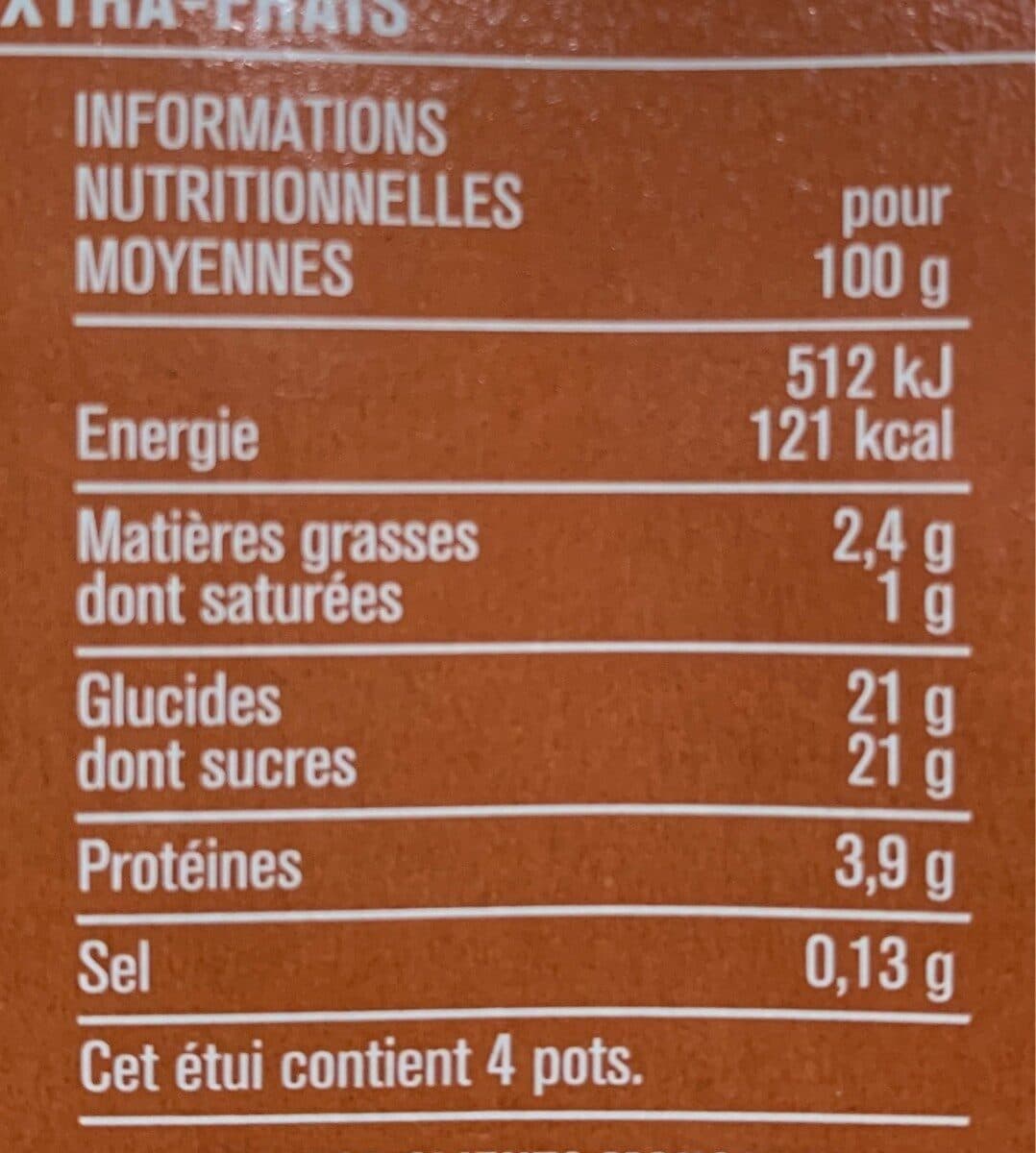 Monoprix Crème caramel packshot