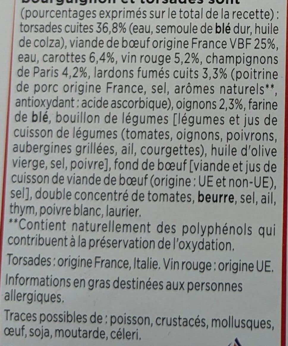 Marie Bœuf Bourguignon Torsades packshot