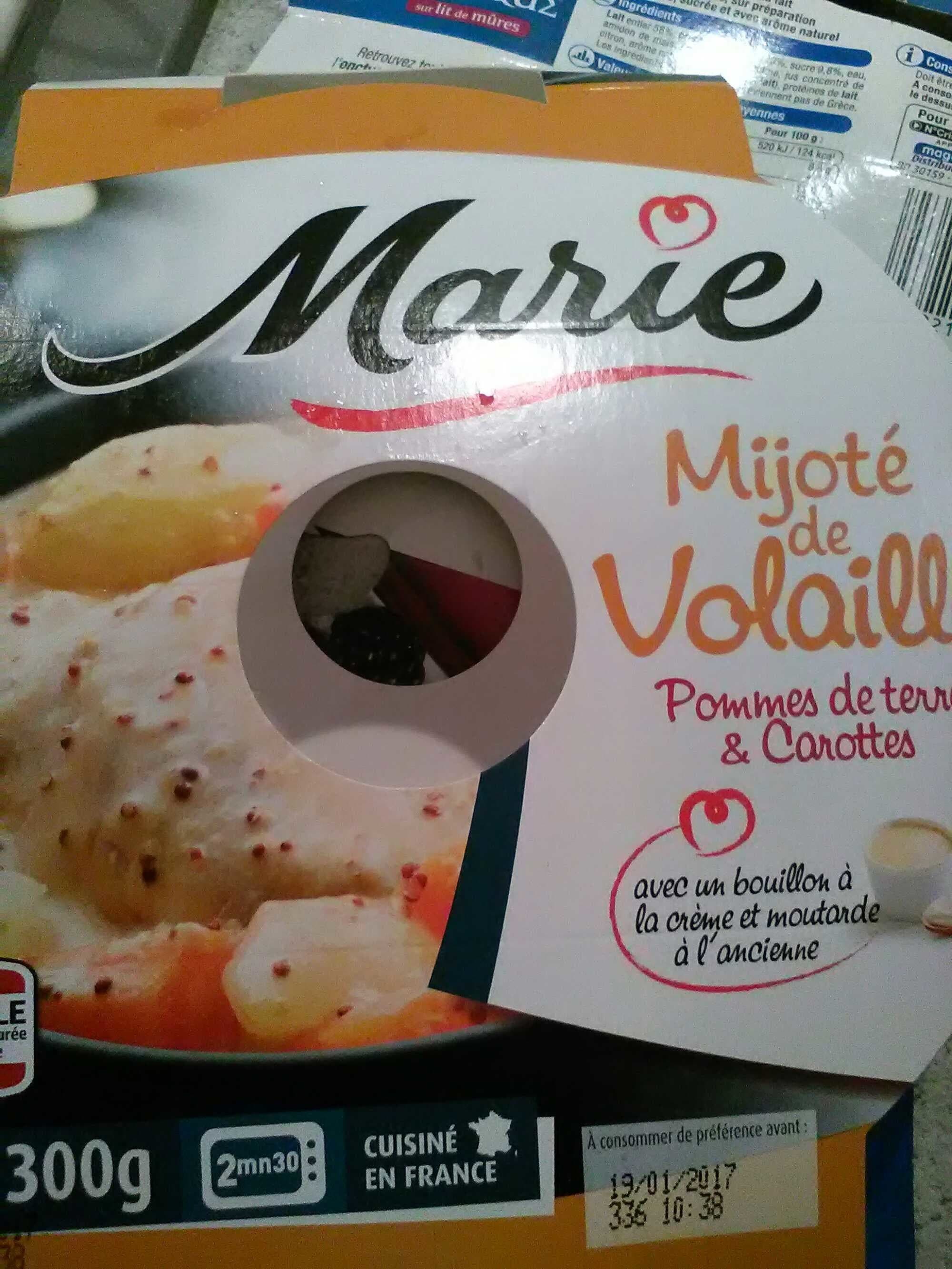 Marie Mijoté de volaille packshot