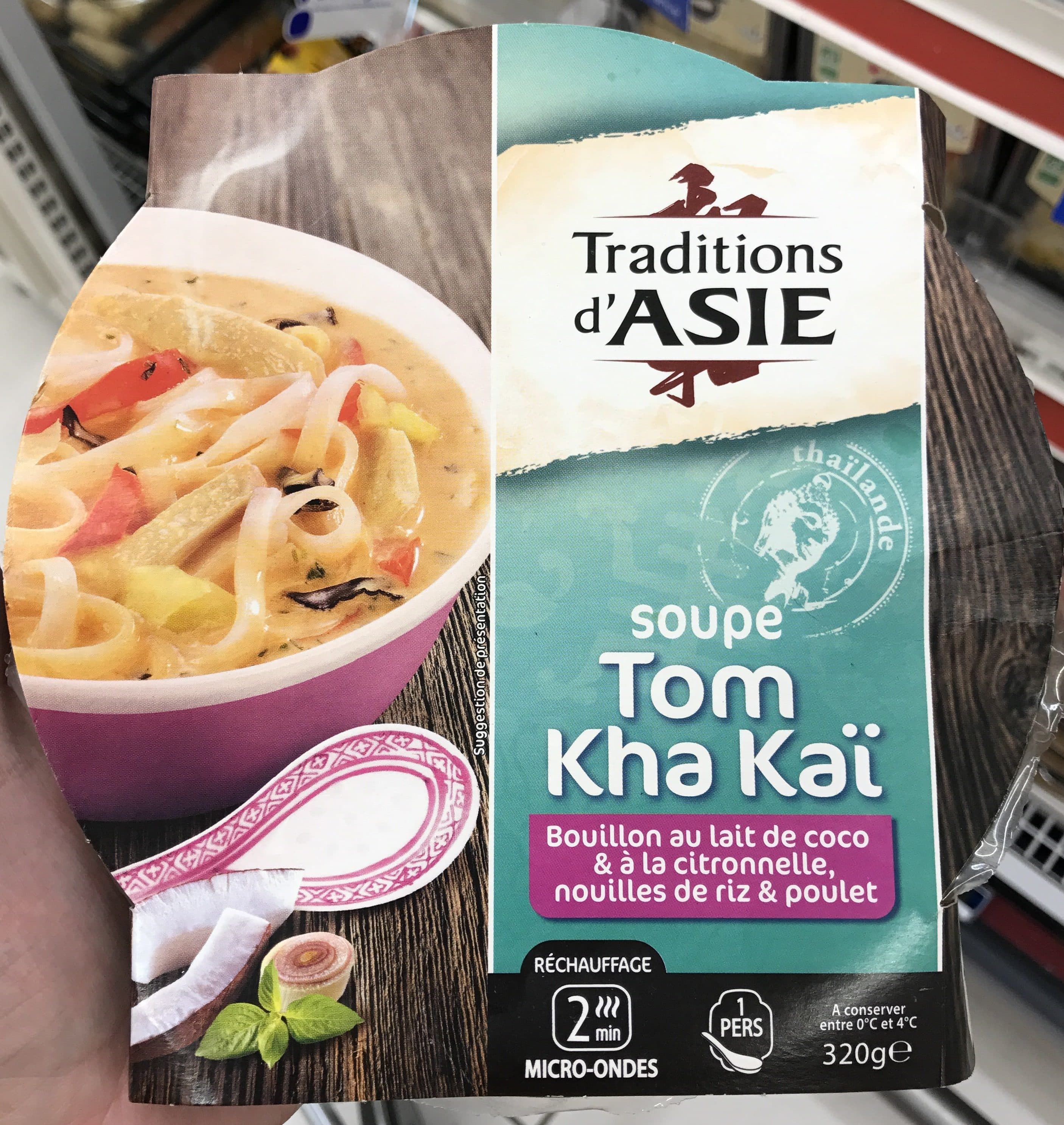 Traditions d asie Soupe tom kha kai packshot