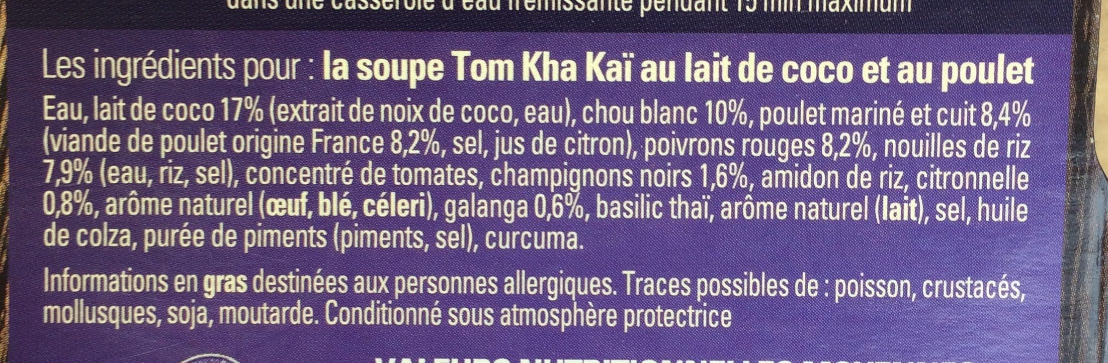 Traditions d asie Soupe tom kha kai packshot
