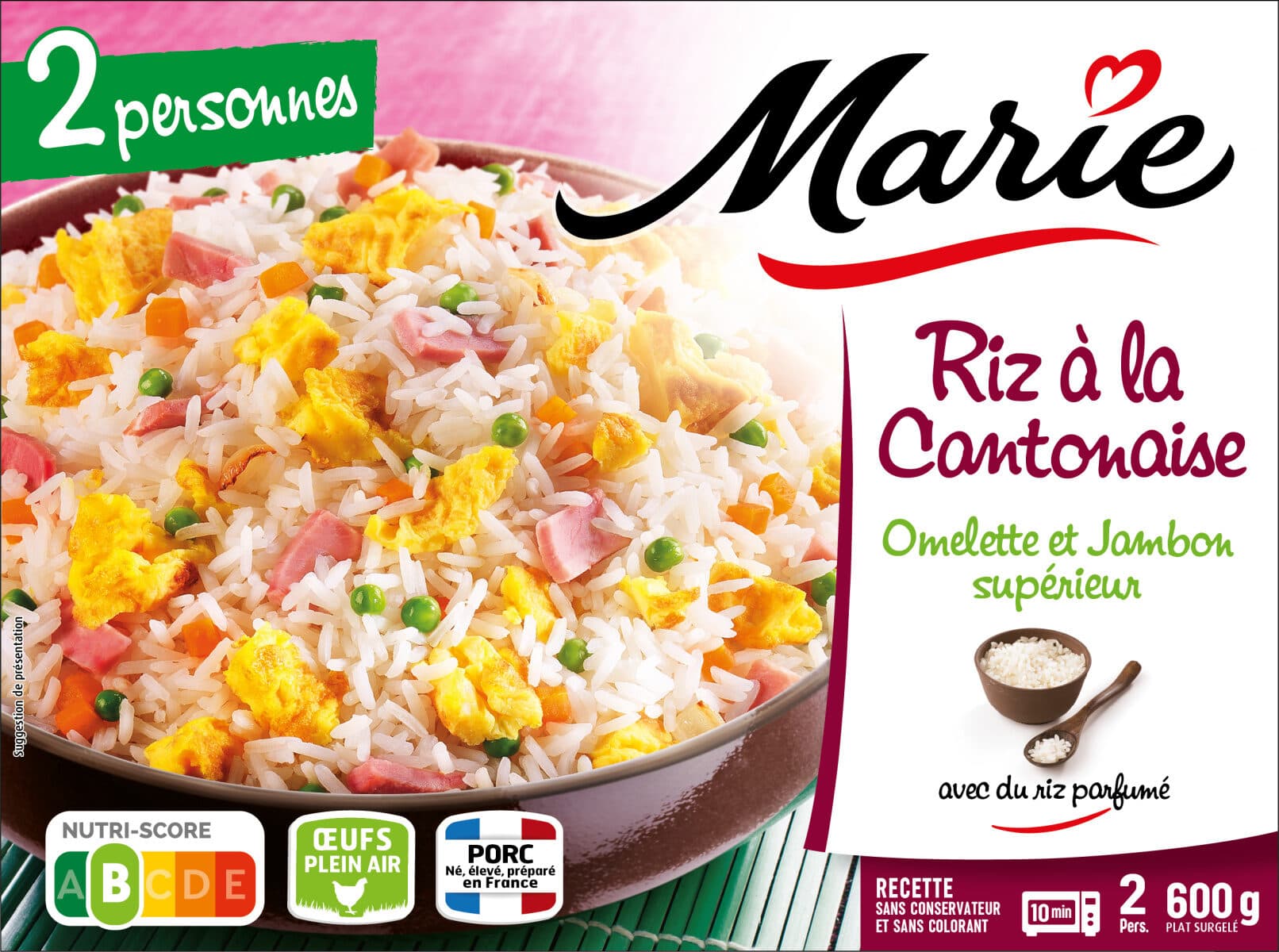 Marie Riz à la cantonaise packshot