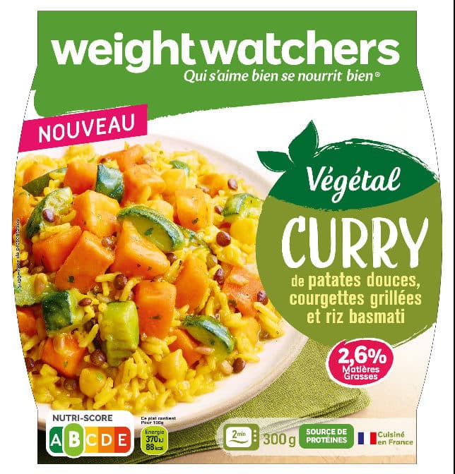 Weight Watchers Curry de patates douces packshot