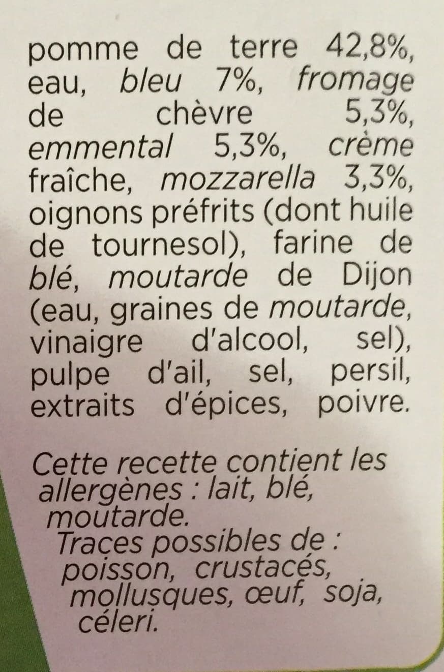 Marie Patati Patata, Pomme de Terre Quatre Fromages packshot