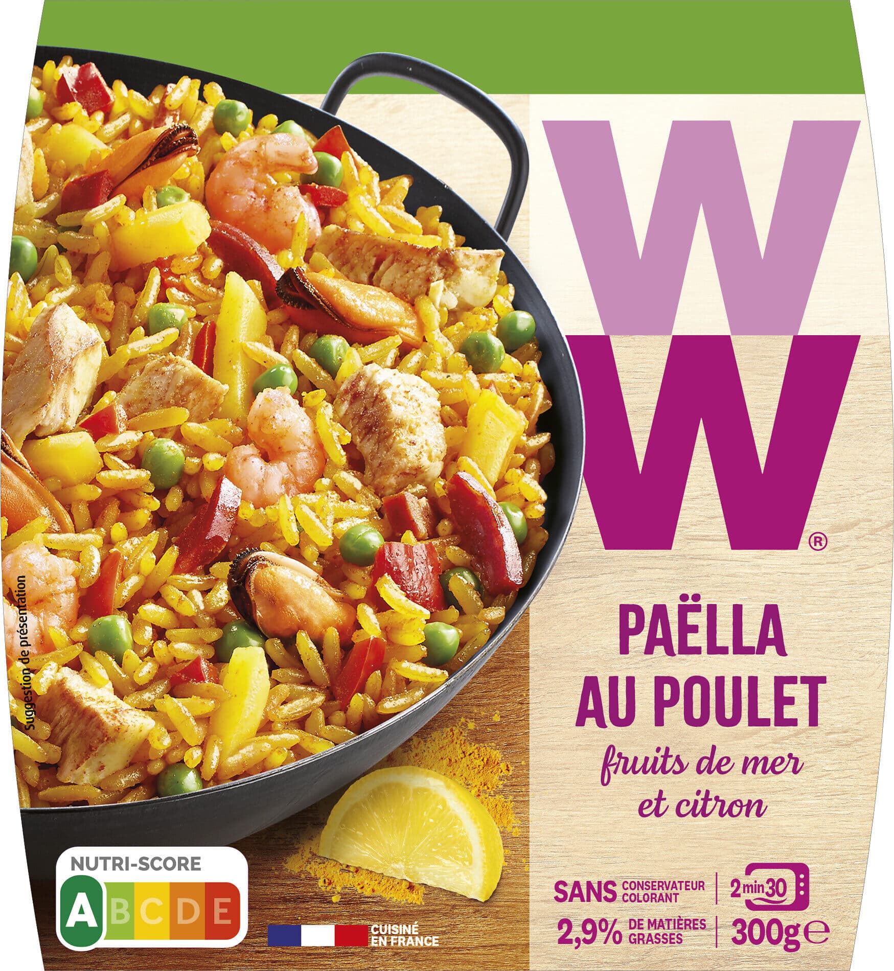 WW Paella au Poulet packshot