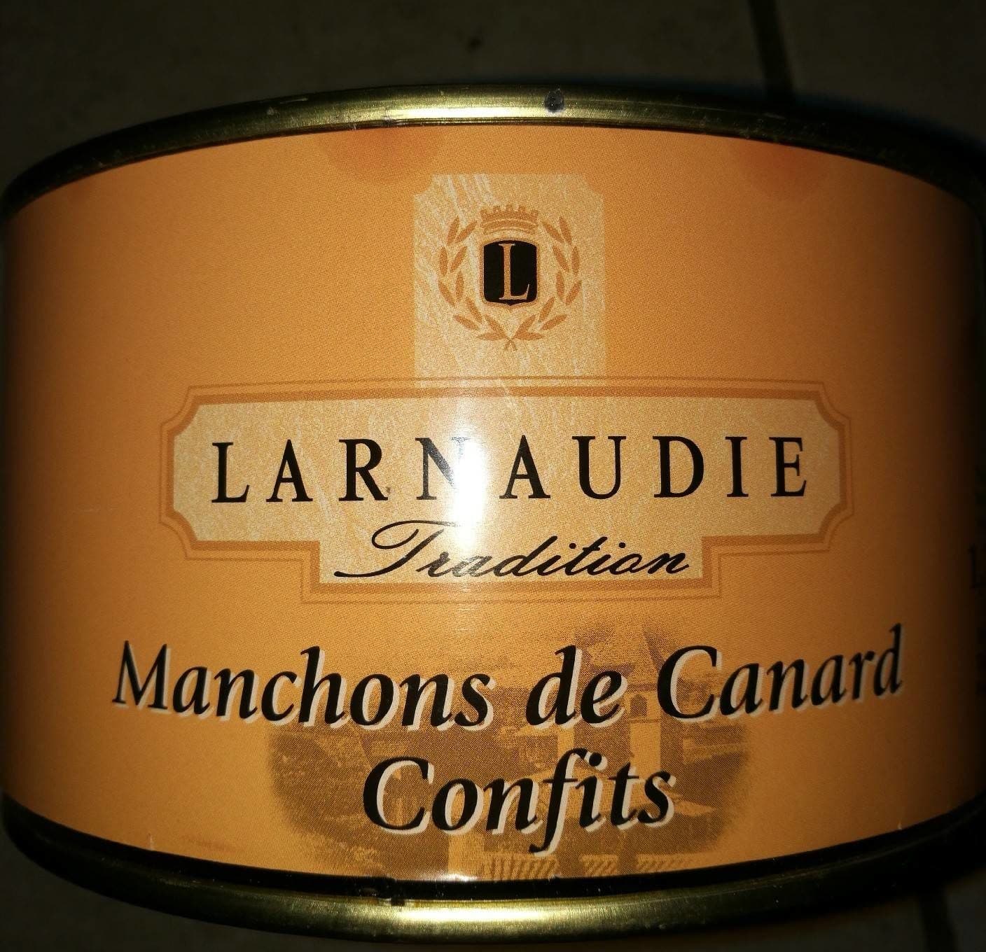 Larnaudie Manchons de canard confits packshot