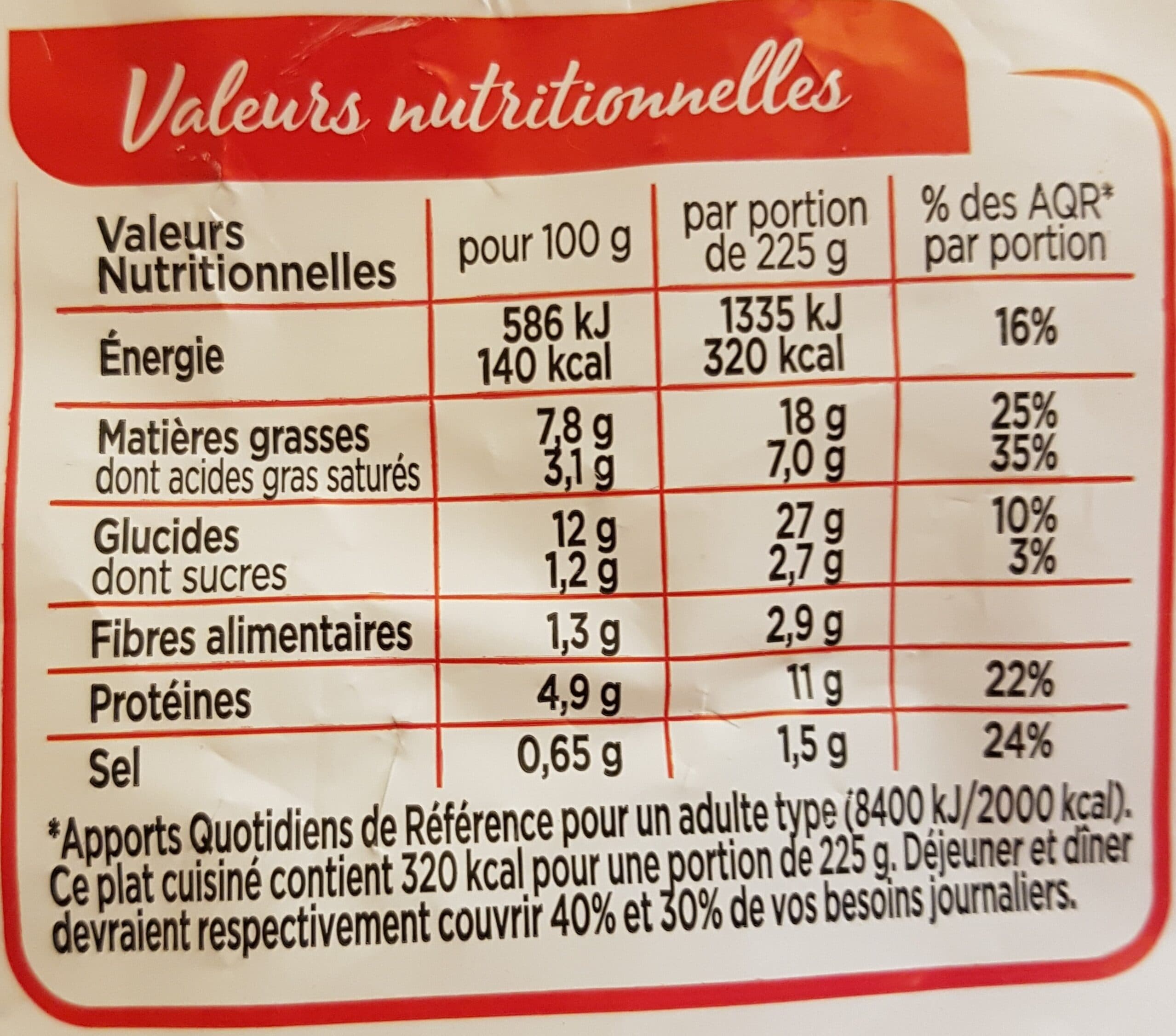 Marie Poêlée à la Savoyarde lardons fumés et oignons rissolés packshot
