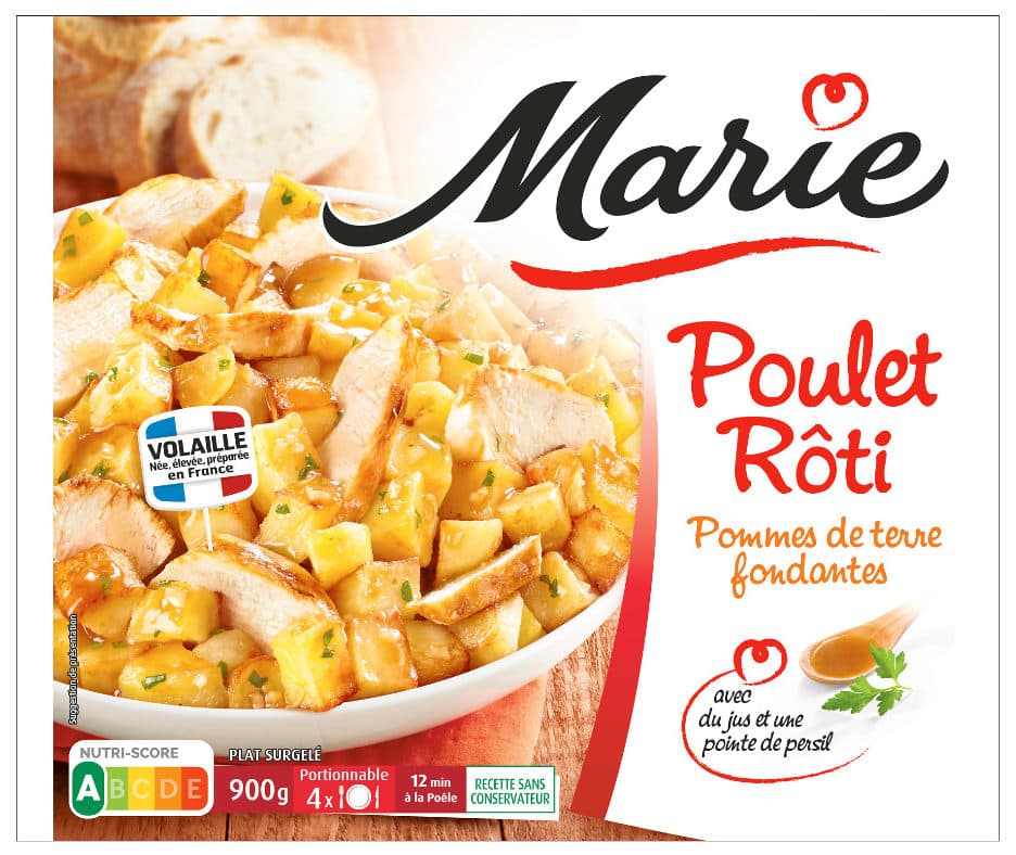 Marie Poulet Rôti et Pommes de terre Fondantes packshot