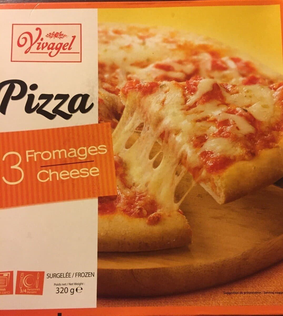 Vivagel Pizza 3 Fromages packshot