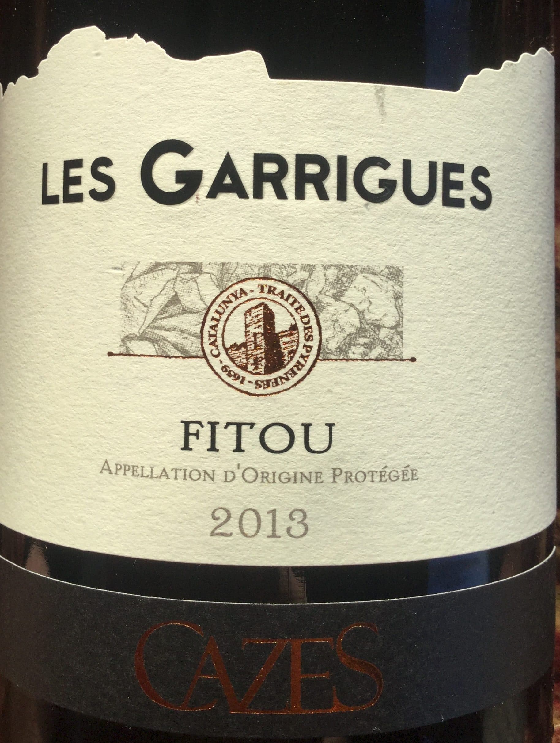 Cazes Rouge 2013 packshot