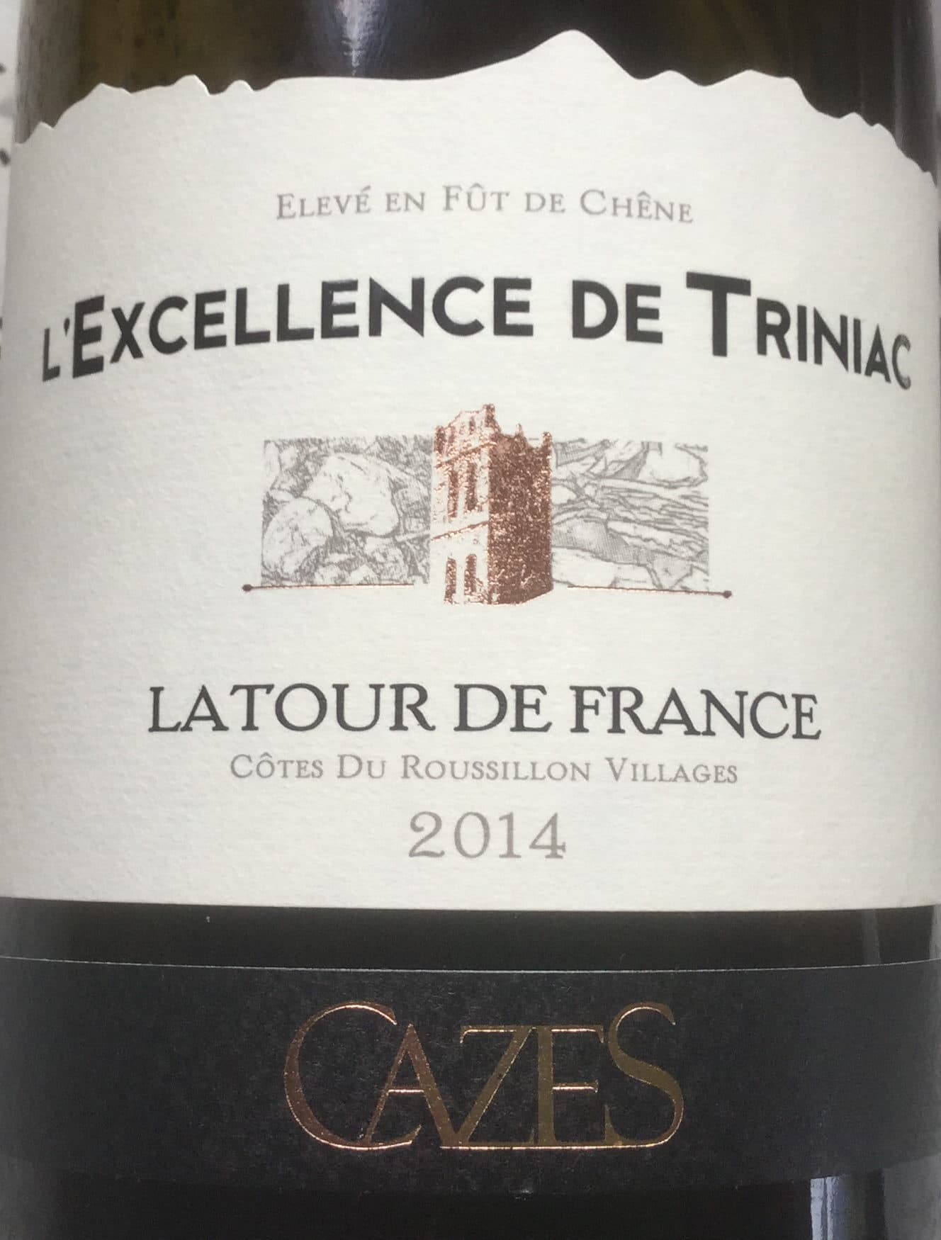 Cazes L'Excellence de Triniac packshot