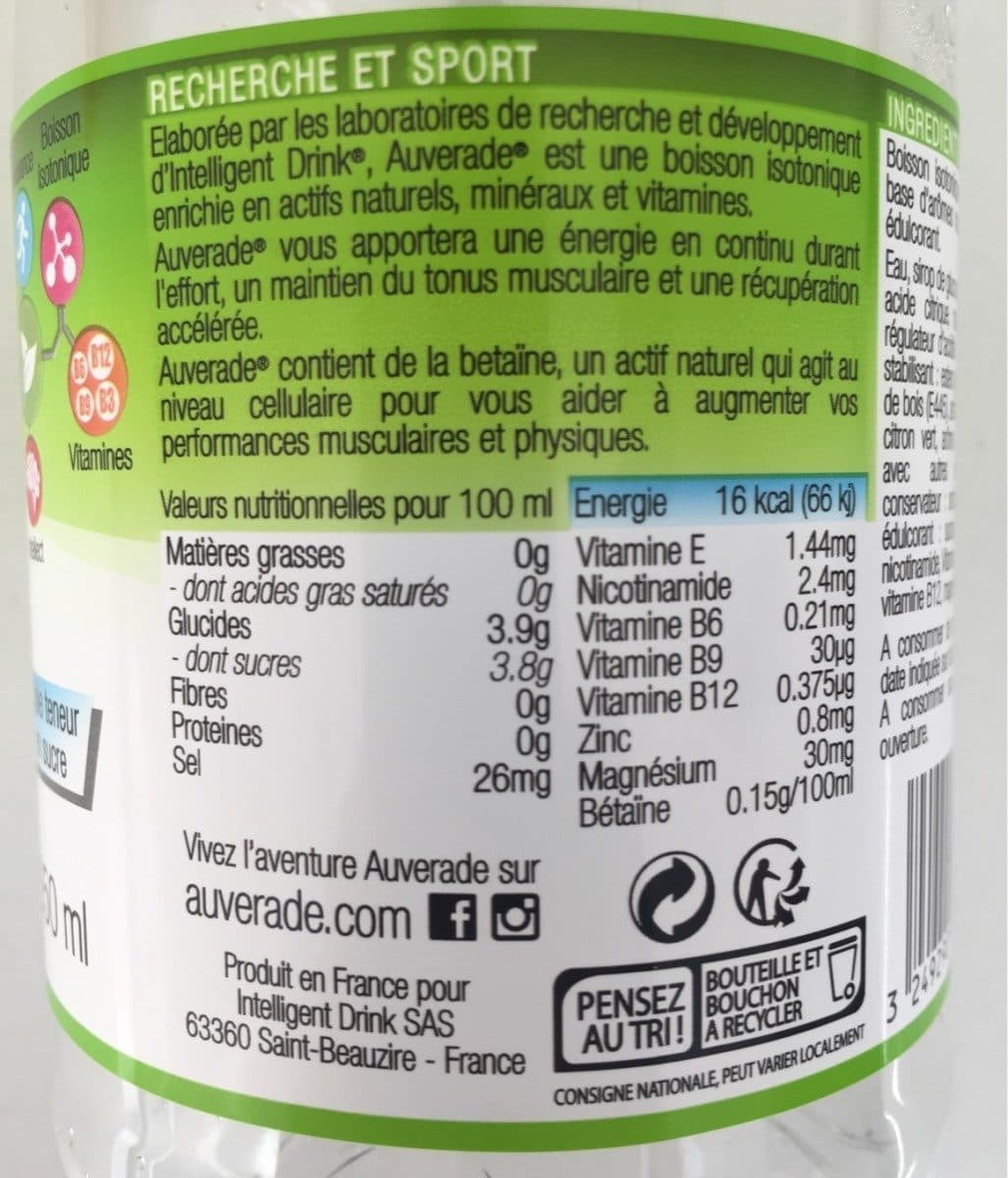 Open Food Facts Auverade packshot