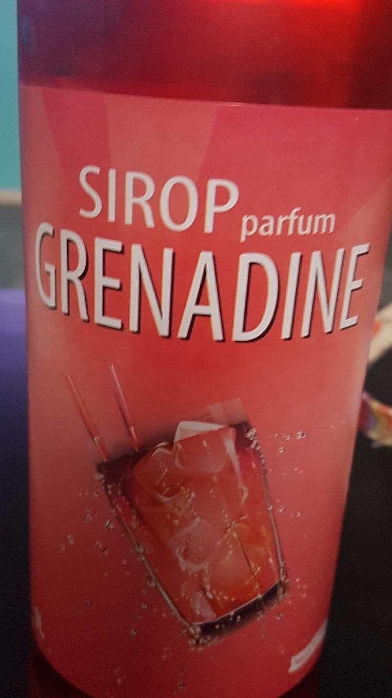 Open Food Facts Sirop de grenadil packshot