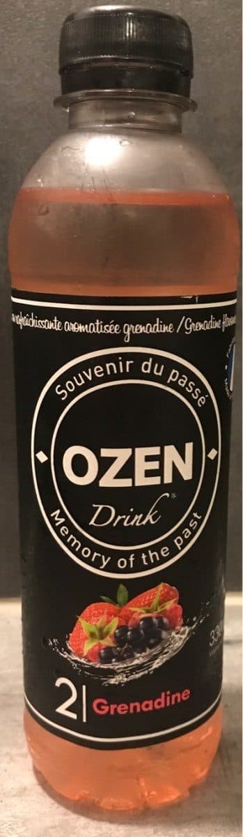 Open Food Facts Ozen Drink grenadine packshot
