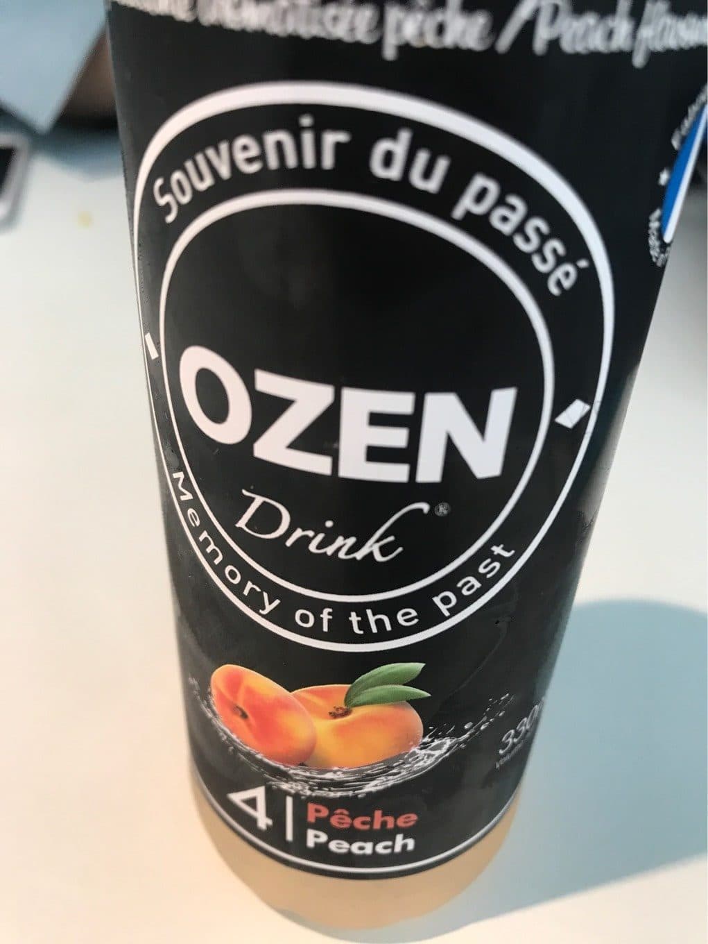 O ZEN OZEN Drink pêche packshot