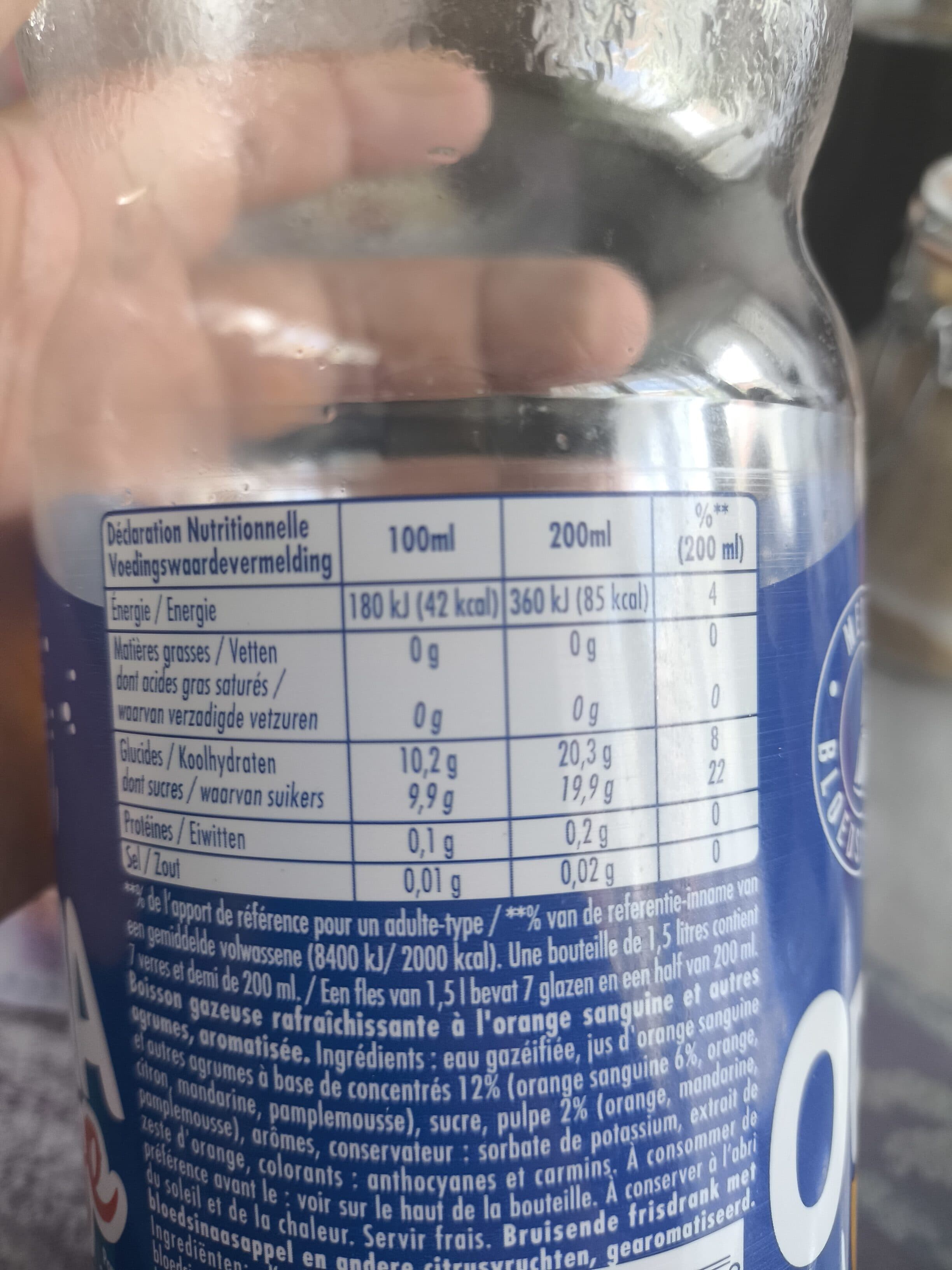 Orangina Orangina rouge packshot