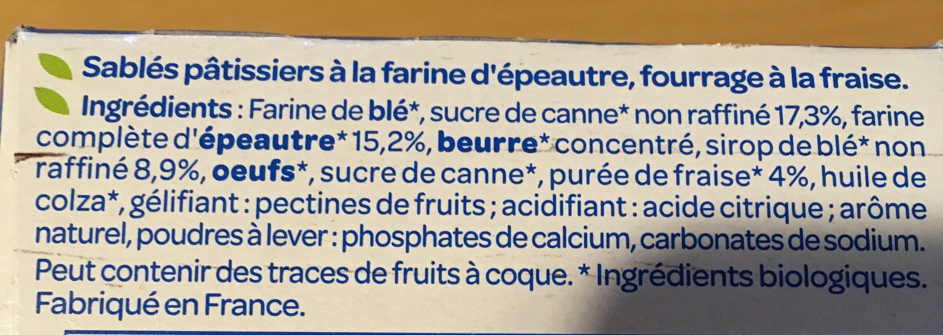 Bjorg Lunettes fraises packshot