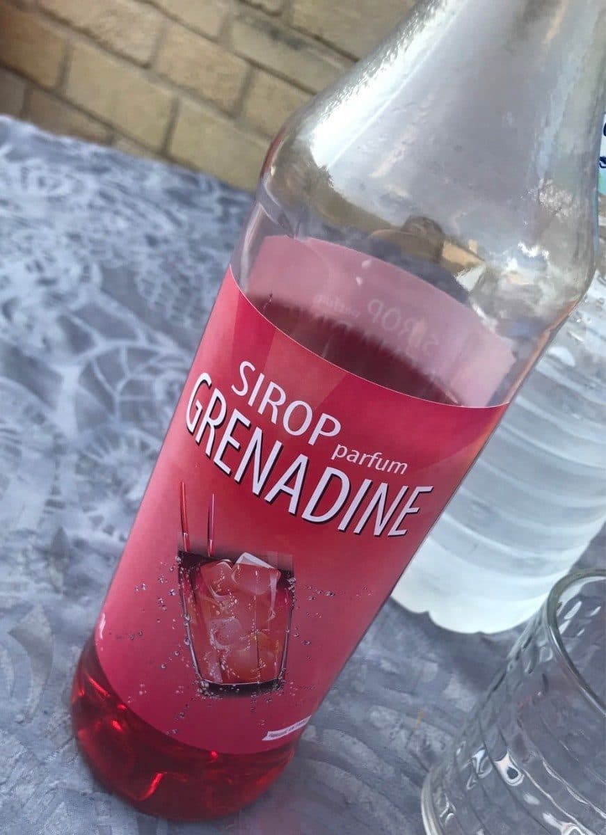 Open Food Facts Sirop de grenadine packshot