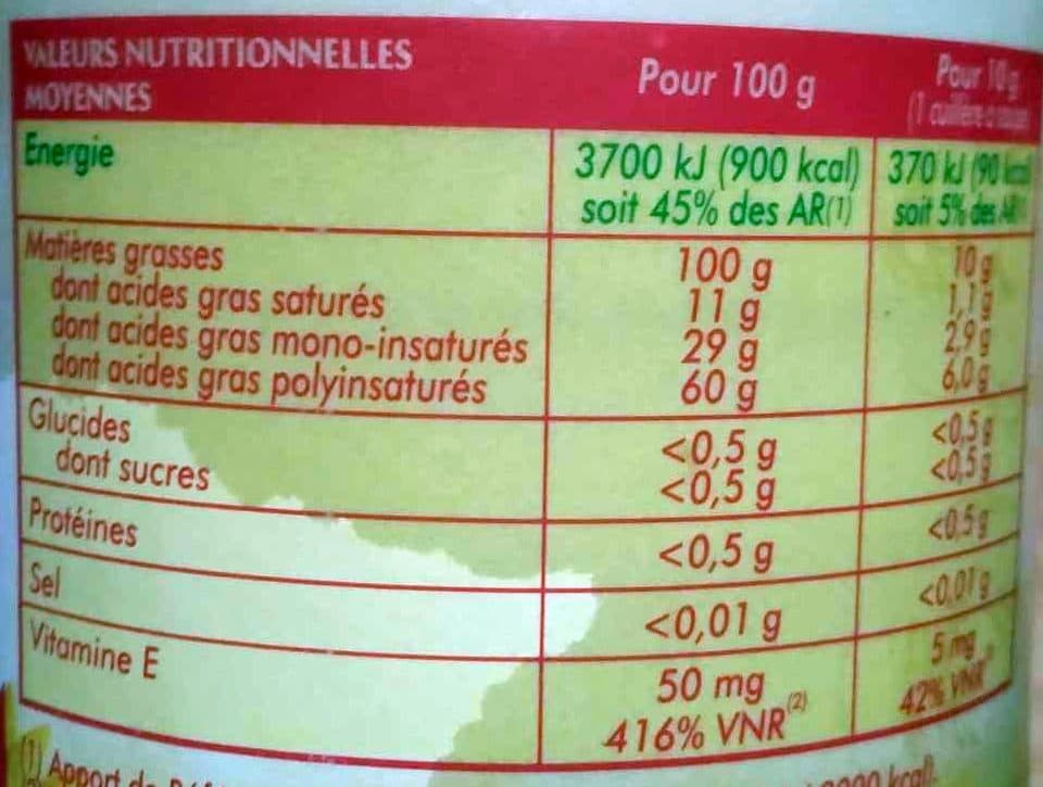 Bouton d'or Huile de Tournesol BOUTON D'OR 1L packshot