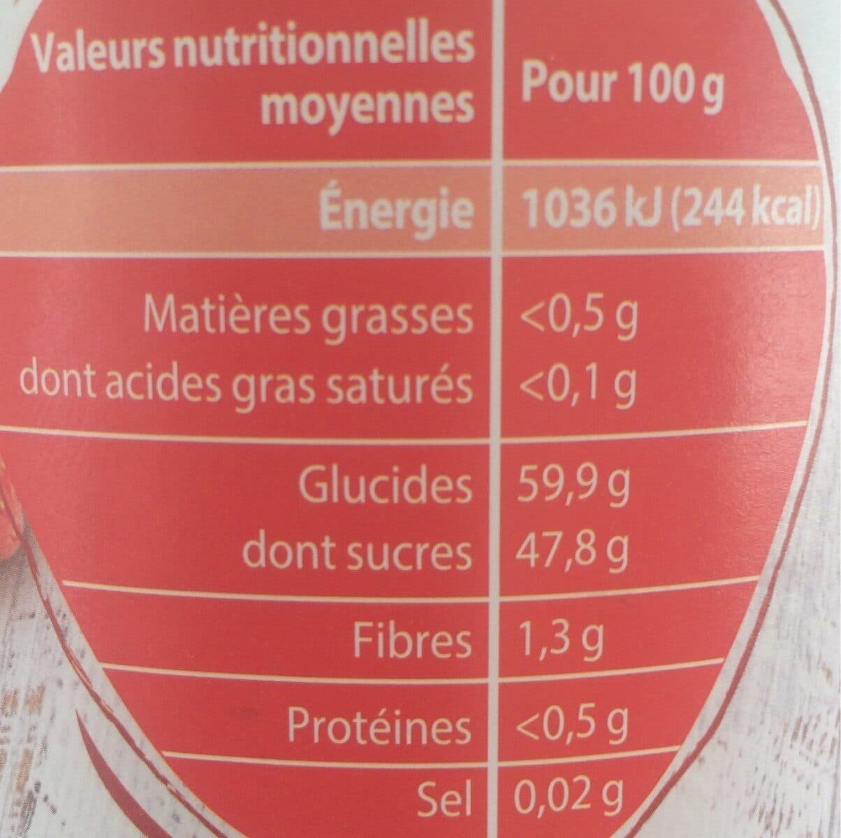 Intermarché Confiture fraise packshot