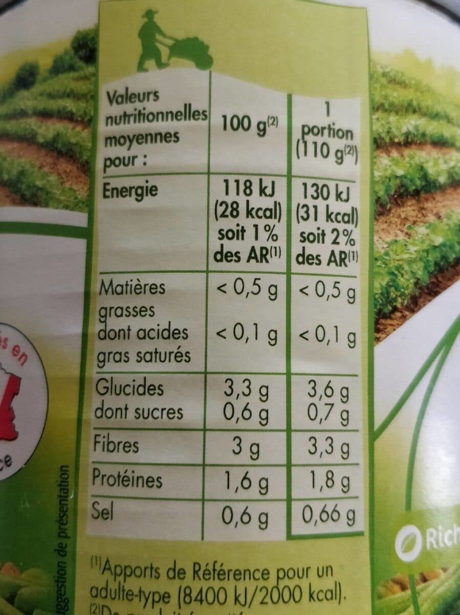 Saint eloi Haricots verts très fins - 4/4 packshot