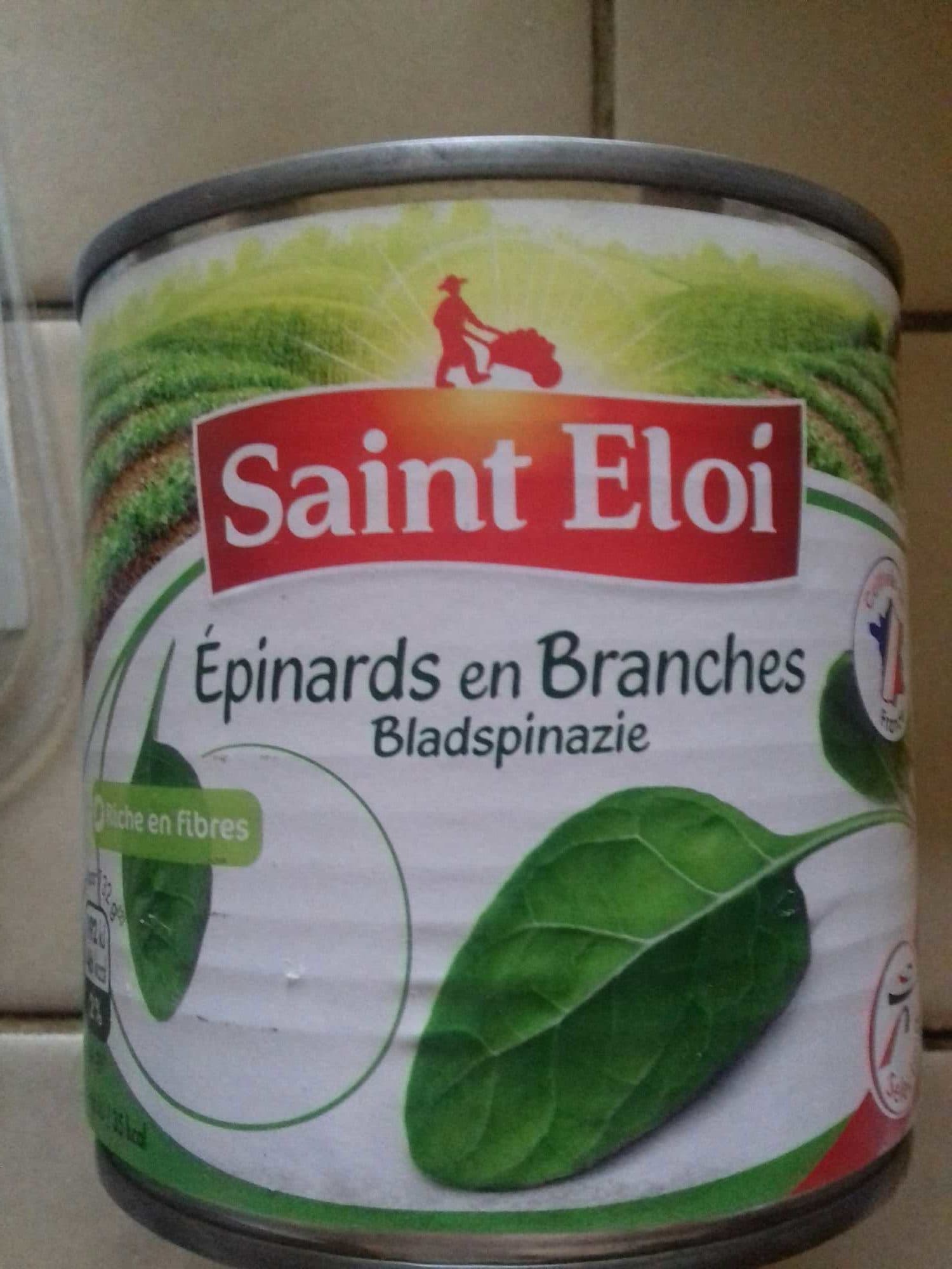 Saint eloi Epinards en branches packshot