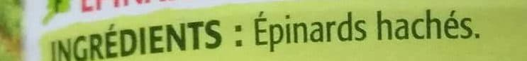 Saint Eloi Epinards hachés - 4/4 packshot