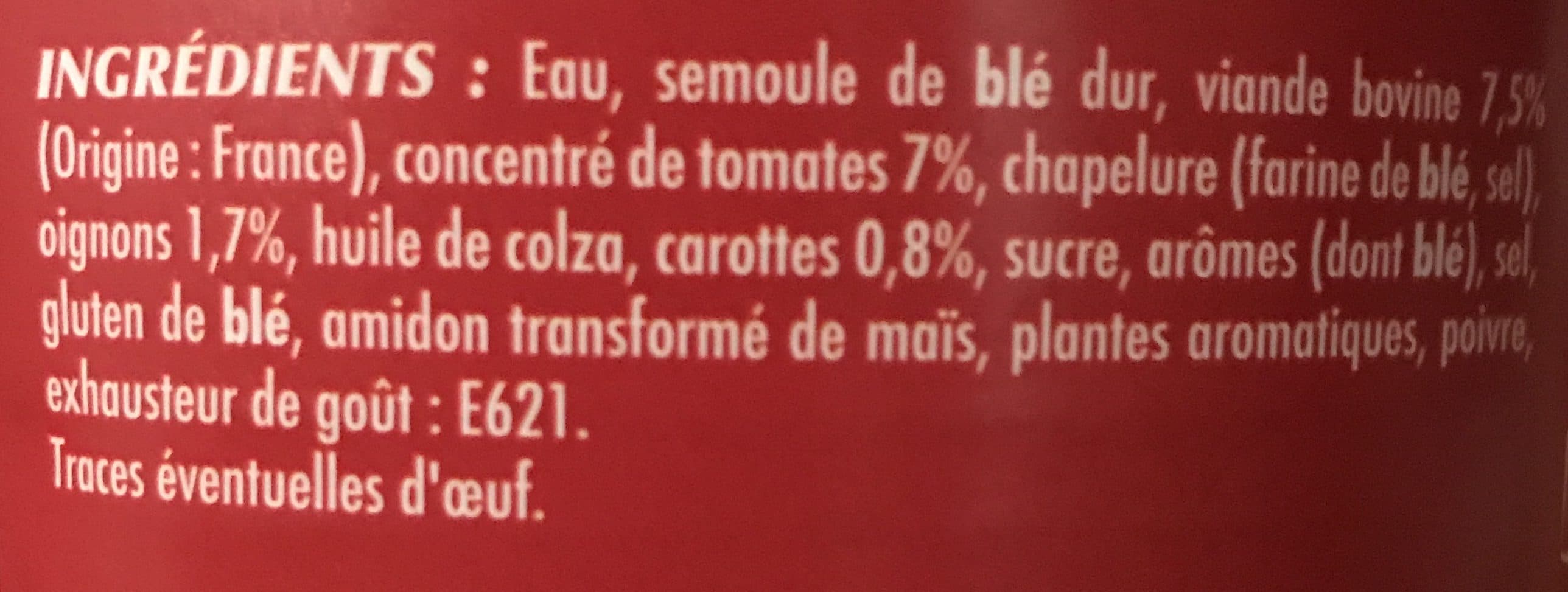 Fiorini Ravioli Pur bœuf 800g VBF packshot