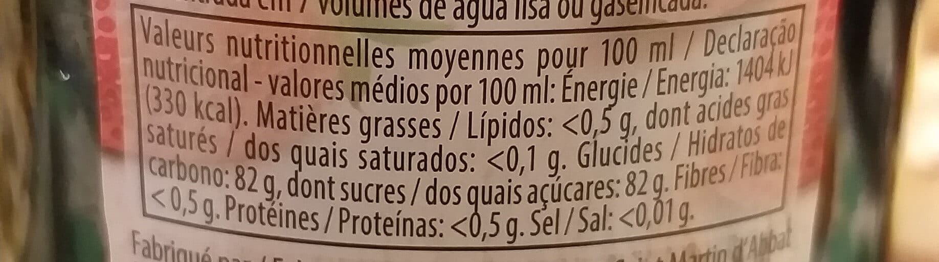 Paquito Paquito sirop Fraise packshot
