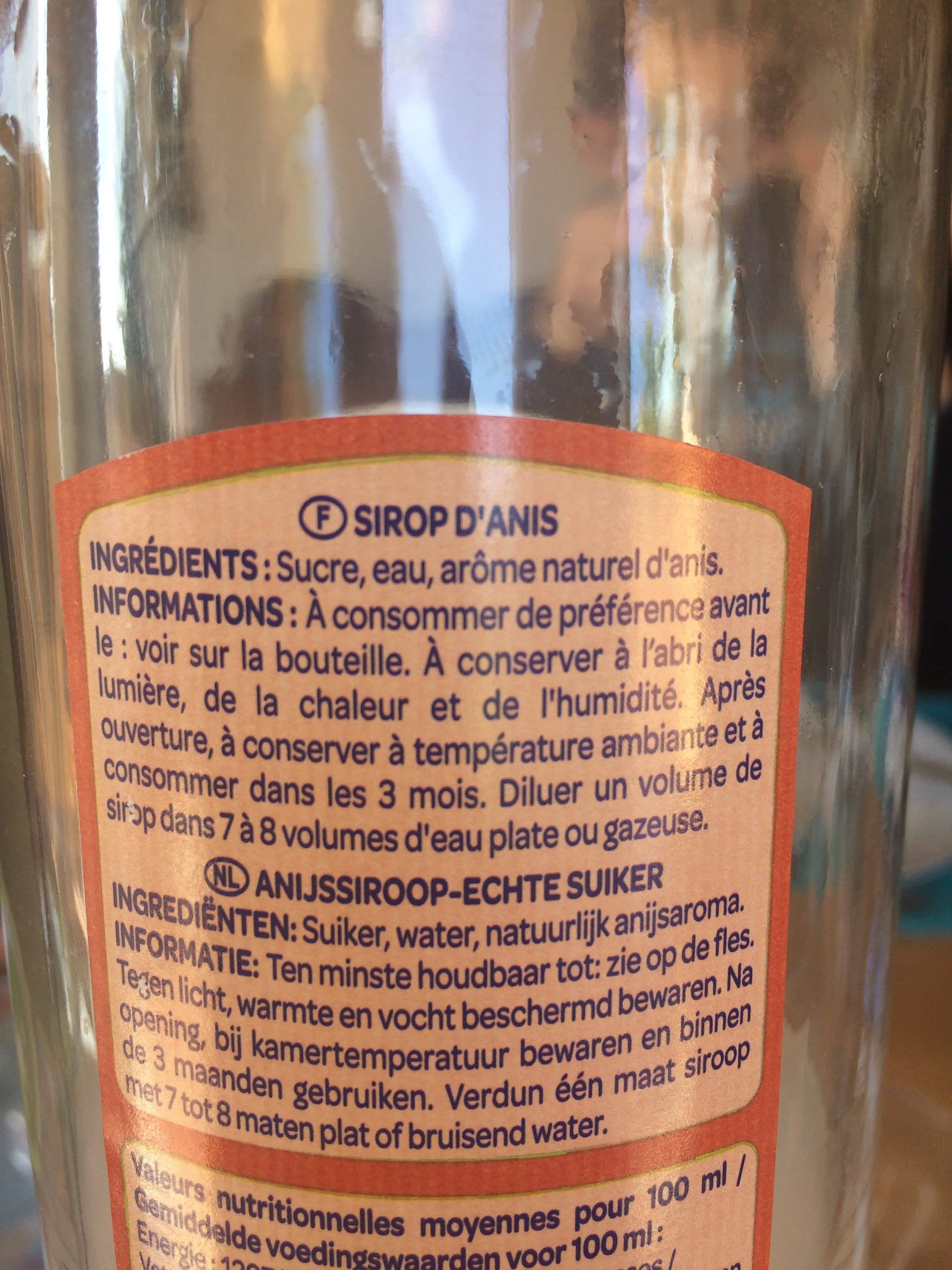 Paquito Sirop Anis bt verre 1L packshot