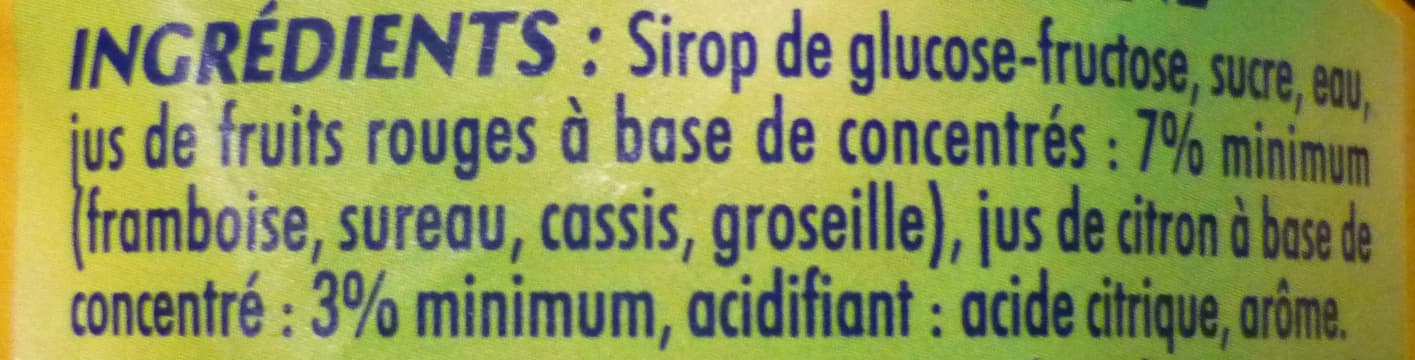 Paquito Sirop de grenadine packshot