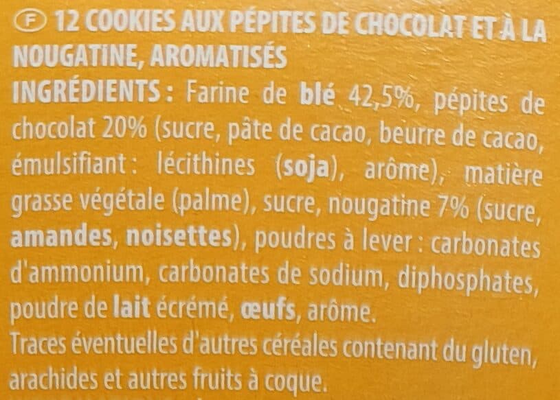 Chabrior Cookies nougatine - 200g packshot