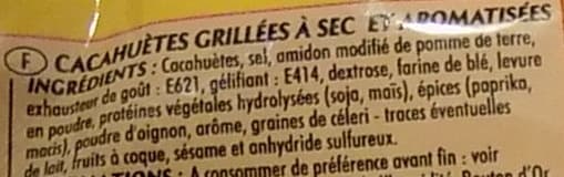 Bouton d'or Cacahuètes grillées à sec packshot