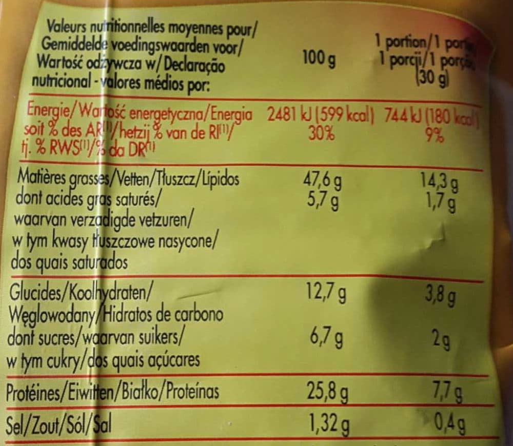 Bouton d'or Cacahuètes grillées à sec packshot