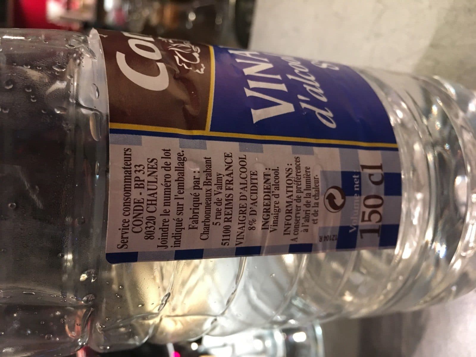 Condé Vinaigre d alcool 8% packshot