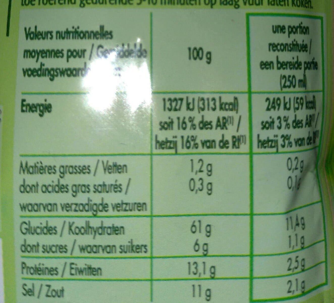 Les marmitons d etran Soupe Déshydratée, Boeuf Au Vermicelle, Le Sachet, 72g packshot