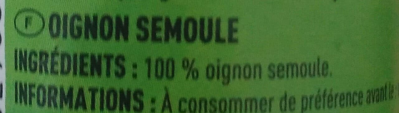 Cigalou Oignon semoule packshot