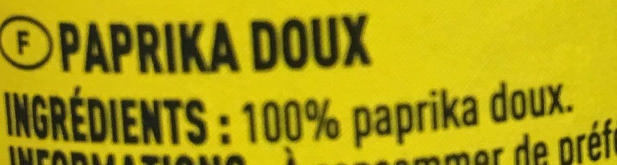 Cigalou Paprika doux packshot