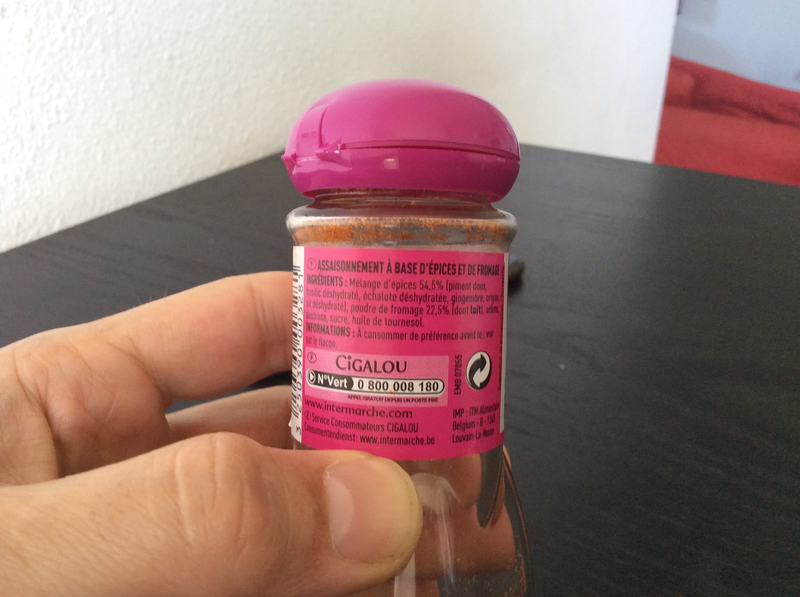 Cigalou BOUTON D'OR Mélange pour pâtes et riz 30gr packshot