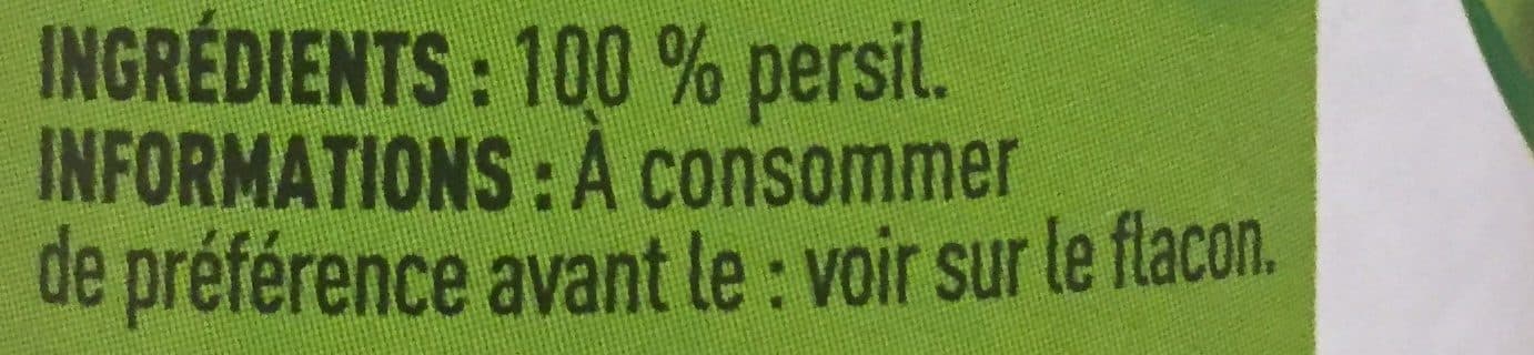 Cigalou Persil packshot