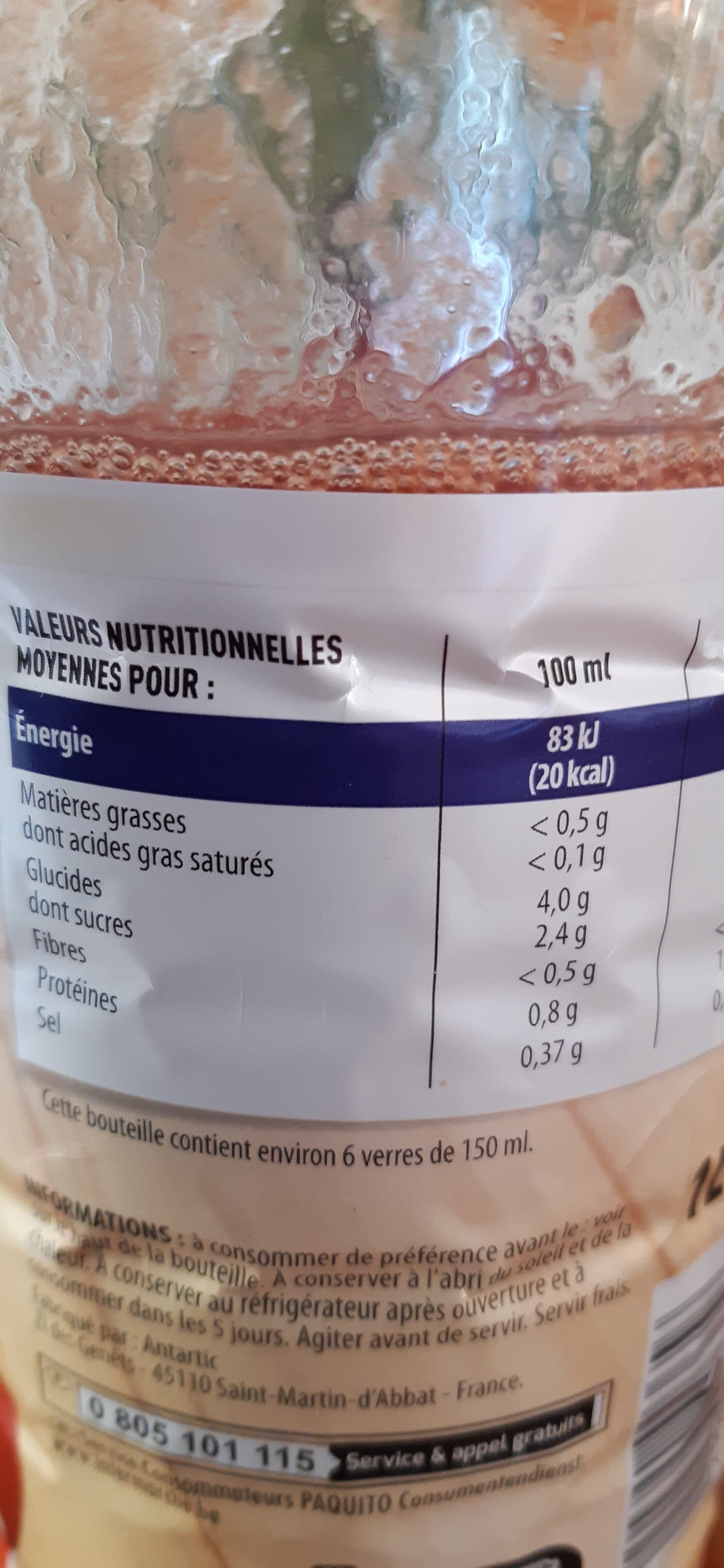 Intermarché Pj tomate pet 1l packshot