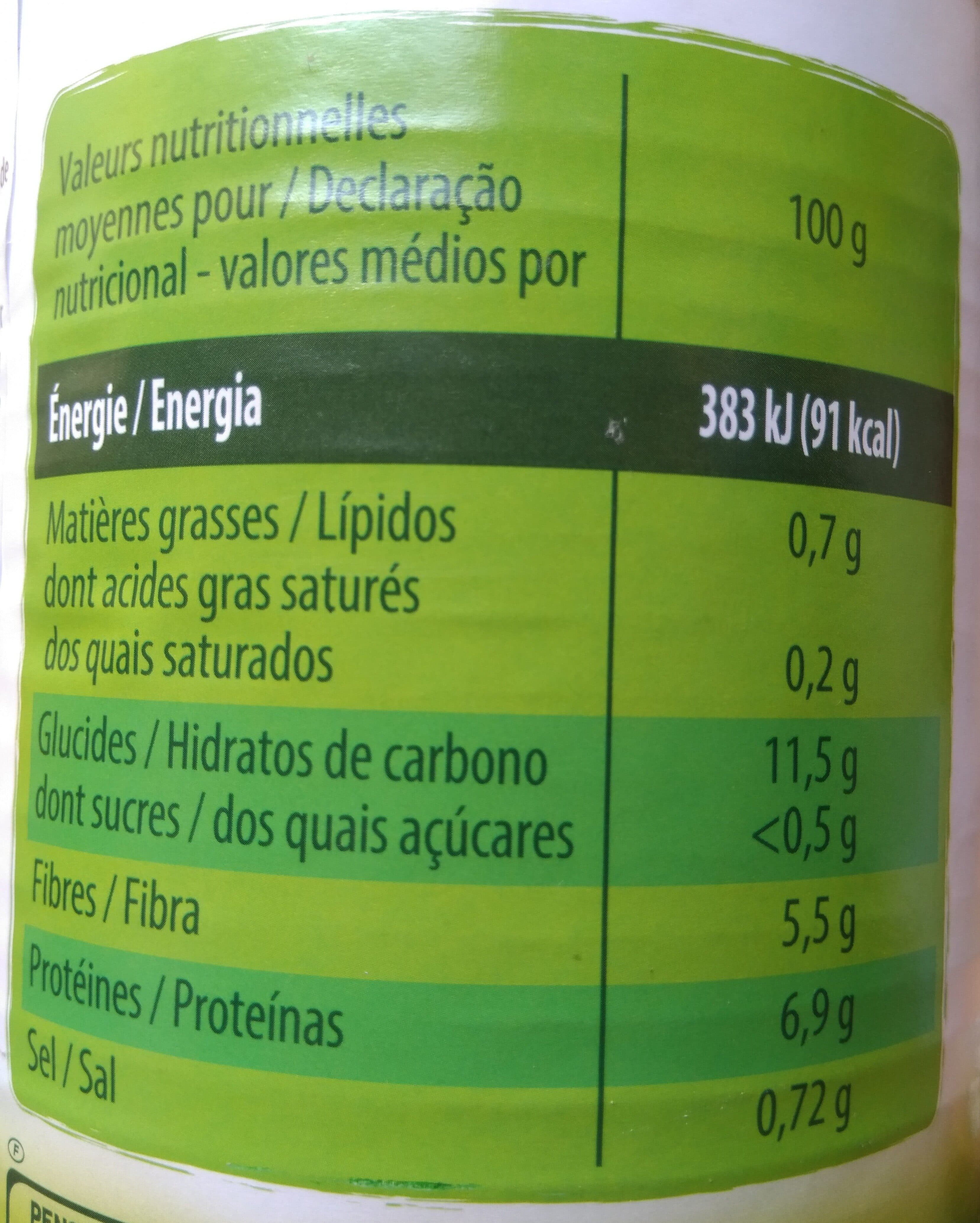 Saint eloi Haricots blancs préparés - 4/4 packshot