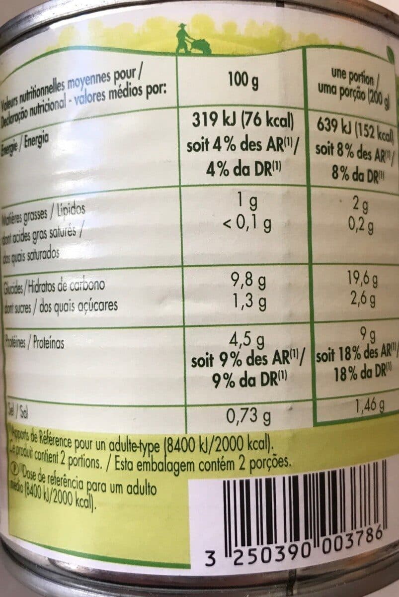 Saint eloi Haricots blancs à la tomate - 1/2 packshot