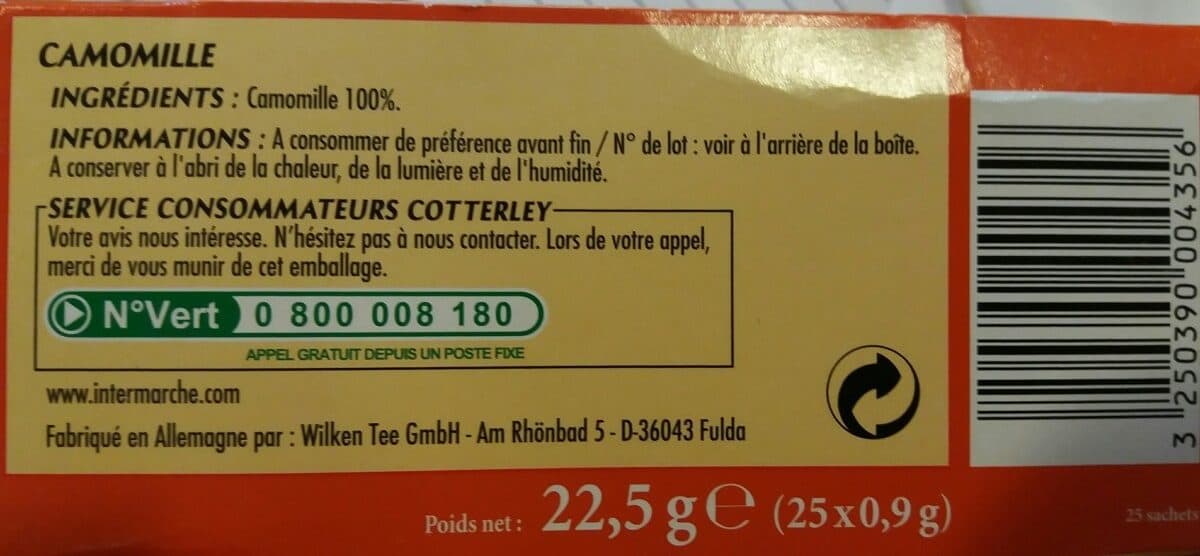 Cotterley Cotterley Camomille 5S packshot