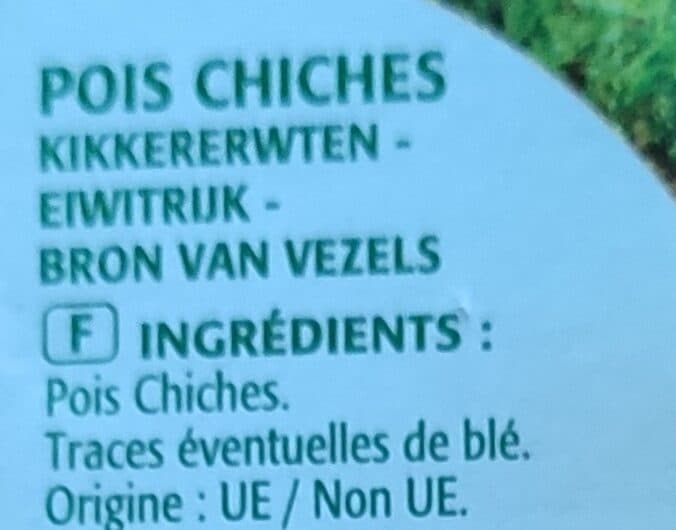 Saint eloi Pois chiches packshot